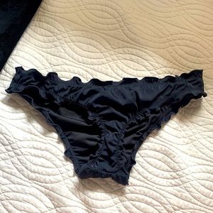 Black bikini bottom